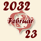 Halak, 2032. Február 23