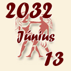 Ikrek, 2032. Június 13