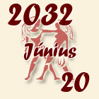 Ikrek, 2032. Június 20