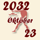 Mérleg, 2032. Október 23