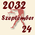 Mérleg, 2032. Szeptember 24