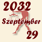 Mérleg, 2032. Szeptember 29
