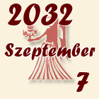 Szűz, 2032. Szeptember 7