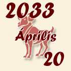 Kos, 2033. Április 20