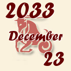 Bak, 2033. December 23