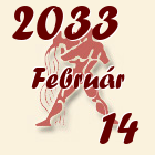 Vízöntő, 2033. Február 14