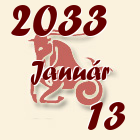 Bak, 2033. Január 13