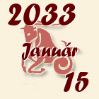 Bak, 2033. Január 15