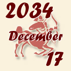 Nyilas, 2034. December 17