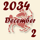 Nyilas, 2034. December 2