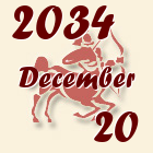 Nyilas, 2034. December 20