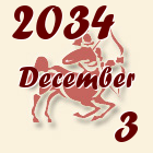 Nyilas, 2034. December 3
