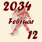 Vízöntő, 2034. Február 12