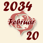 Halak, 2034. Február 20