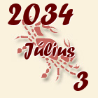Rák, 2034. Július 3