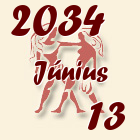 Ikrek, 2034. Június 13