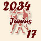 Ikrek, 2034. Június 17