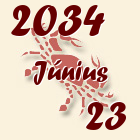 Rák, 2034. Június 23