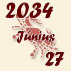 Rák, 2034. Június 27
