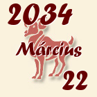 Kos, 2034. Március 22