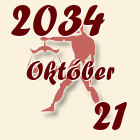 Mérleg, 2034. Október 21