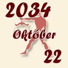 Mérleg, 2034. Október 22
