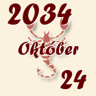 Skorpió, 2034. Október 24