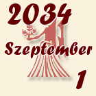 Szűz, 2034. Szeptember 1