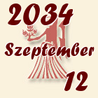 Szűz, 2034. Szeptember 12