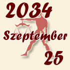 Mérleg, 2034. Szeptember 25