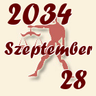 Mérleg, 2034. Szeptember 28