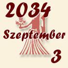 Szűz, 2034. Szeptember 3