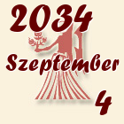 Szűz, 2034. Szeptember 4