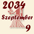Szűz, 2034. Szeptember 9