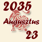 Oroszlán, 2035. Augusztus 23