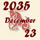 Bak, 2035. December 23