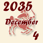 Nyilas, 2035. December 4