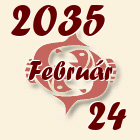 Halak, 2035. Február 24