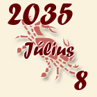 Rák, 2035. Július 8