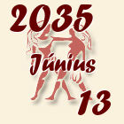 Ikrek, 2035. Június 13
