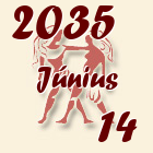 Ikrek, 2035. Június 14