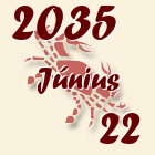 Rák, 2035. Június 22