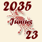 Rák, 2035. Június 23