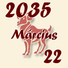 Kos, 2035. Március 22