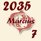 Halak, 2035. Március 7