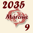 Halak, 2035. Március 9