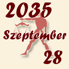 Mérleg, 2035. Szeptember 28