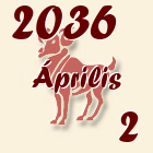Kos, 2036. Április 2