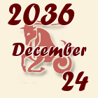 Bak, 2036. December 24
