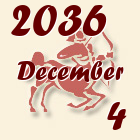 Nyilas, 2036. December 4